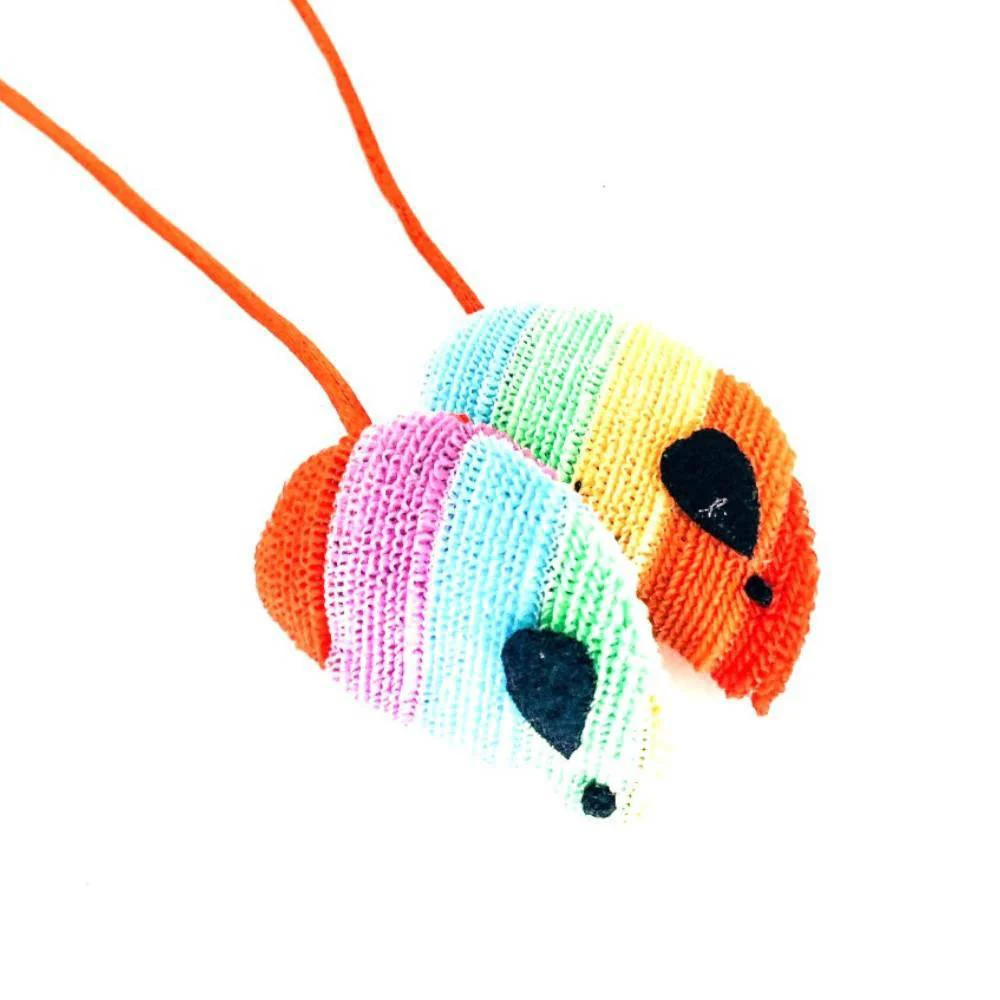 Bunte Frotte Maus | 3er Set