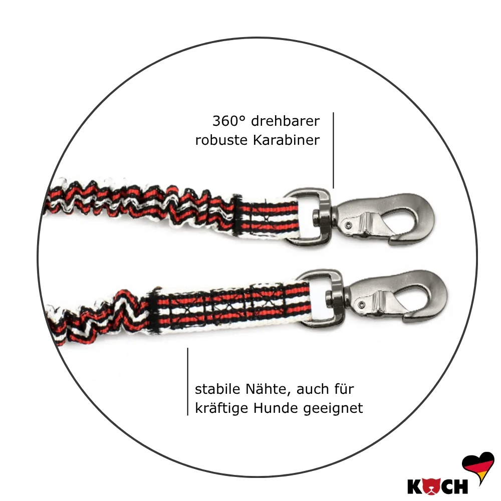 Hundegurt fürs Auto mit Ruckdämpfer - Image 3