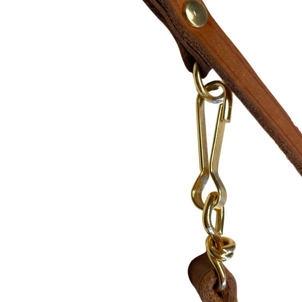 Hundeleine mit Schnallschlaufe Leder - Image 3