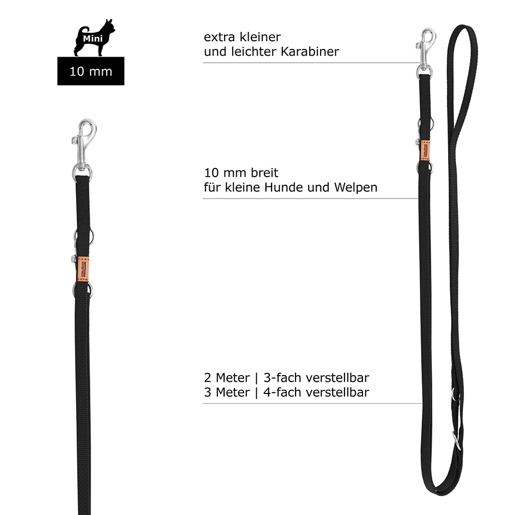 Mini Hundeleine 2 & 3 Meter verstellbar - Image 6