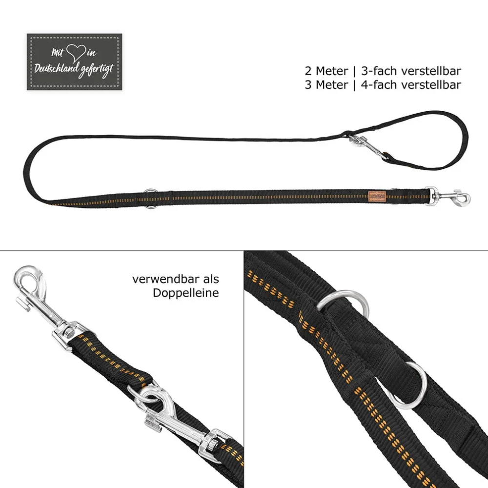 Premium Hundeleine gepolstert verstellbar - 2 & 3 Meter - Image 27