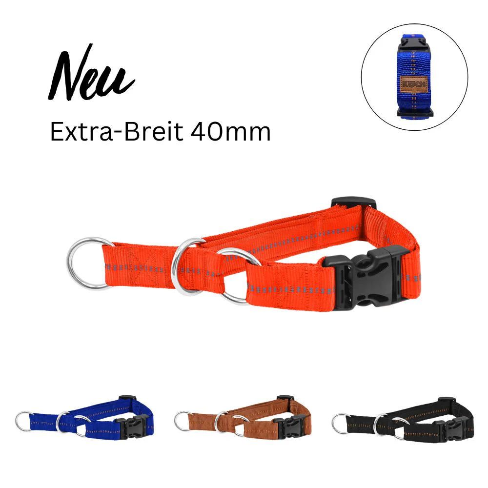 Premium Zugstopp Halsband gepolstert extrabreit 40mm - Image 10