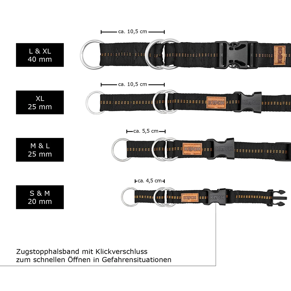 Premium Zugstopp Halsband gepolstert - Image 25