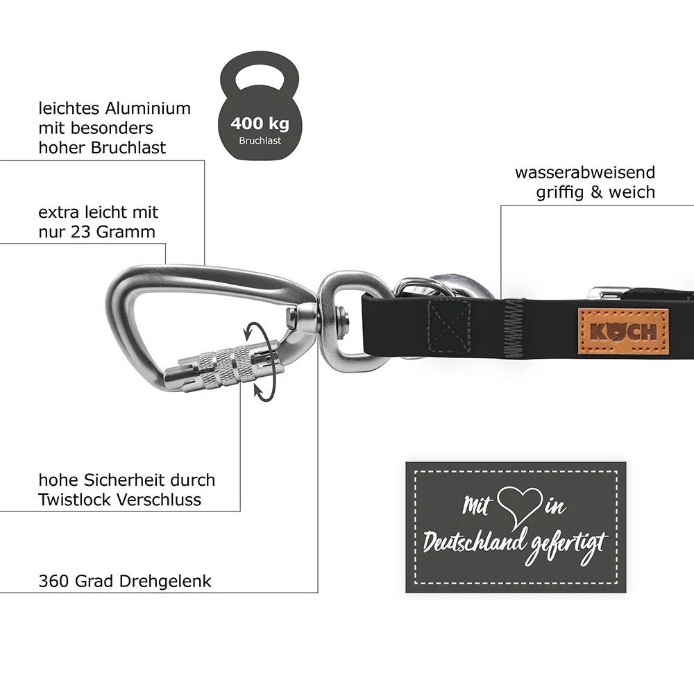 Safety Waterproof Hundeleine 2 & 3 Meter verstellbar - Image 4
